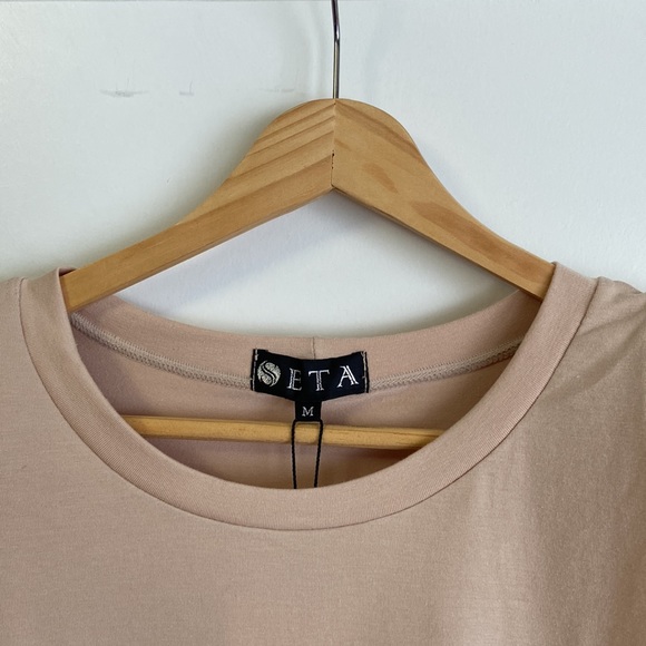 BNWT Seta beige pad tank size M - Picture 8 of 10